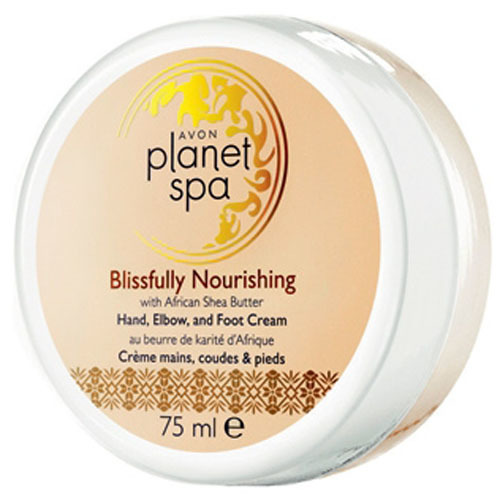 Avon Nourishing cream for hands, feet and elbows with shea butter Planet Spa (Hand, Elbow and Foot Cream 75ml Unisex