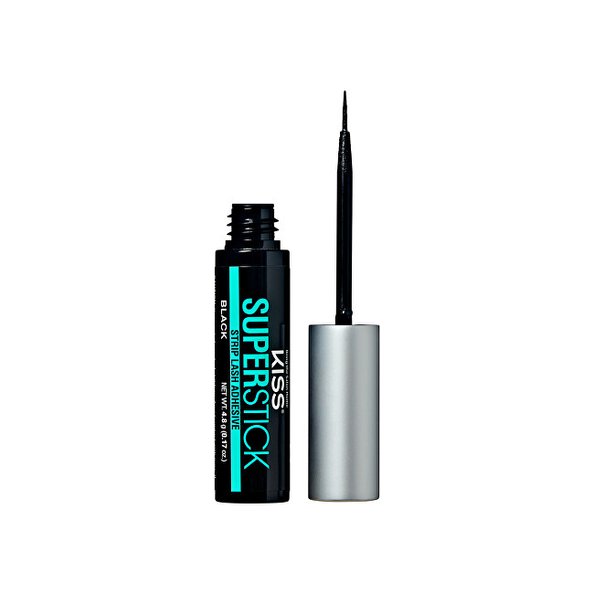 Kiss Super Stick 5-Day Extended Wear (Strip Lash Adhesive) 4.8 g Black dirbtinės blakstienos