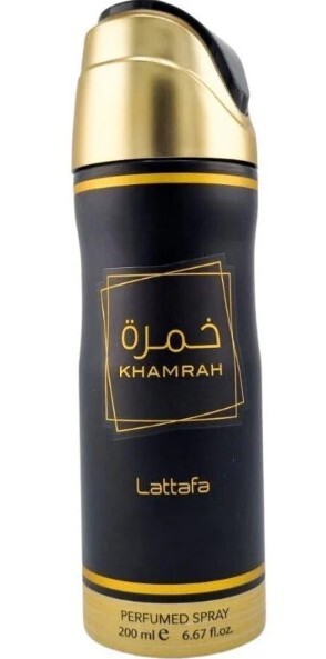 Lattafa Khamrah - deodorant ve spreji 200ml Unisex