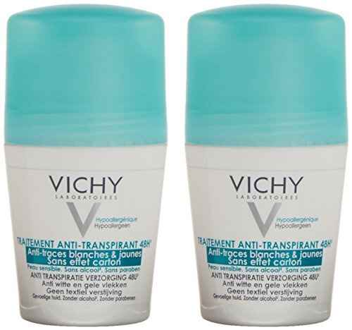 Vichy Set of ball antiperspirants against white and yellow spots 2 x 50 ml 50ml dezodorantas
