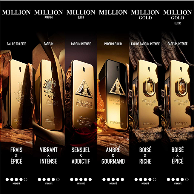 Rabanne 1 Million Night Elixir - parf&eacute;m 50ml kvepalai Vyrams