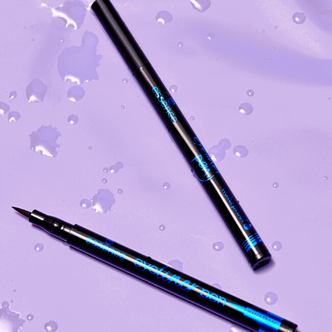 Essence Waterproof Eyeliner Pen 1 ml 01 Black akių kontūras