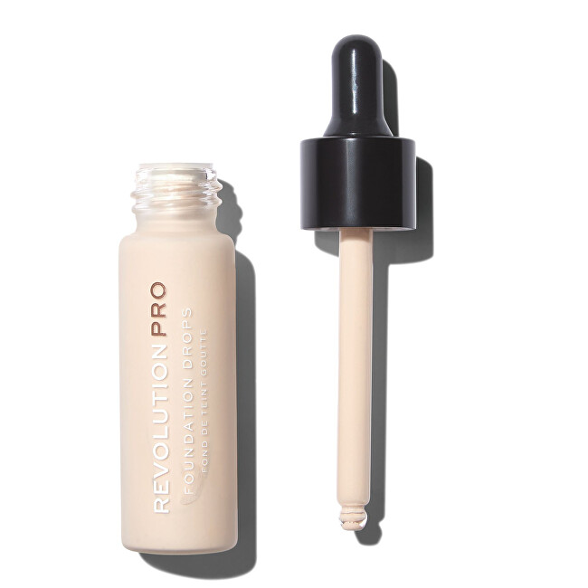 Revolution Pro Liquid makeup (Foundation Drops) 18 ml F2 makiažo pagrindas