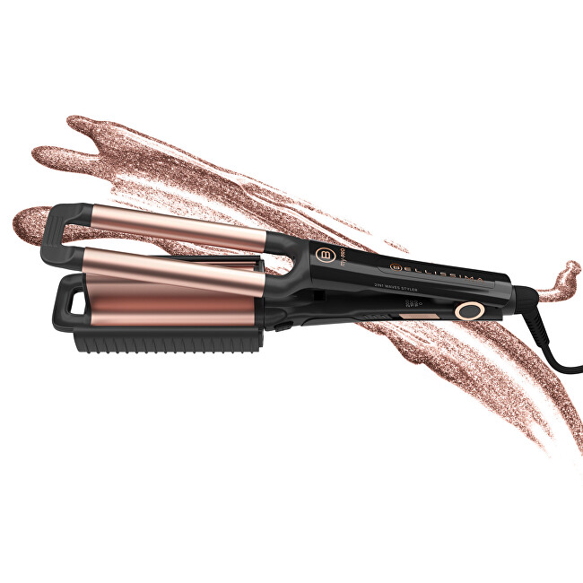 Bellissima Curling iron for fast creation of natural, fluffy waves 11738 My Pro Beach Waves Multi GT20 300 plaukų garbanų formavimo įrankis