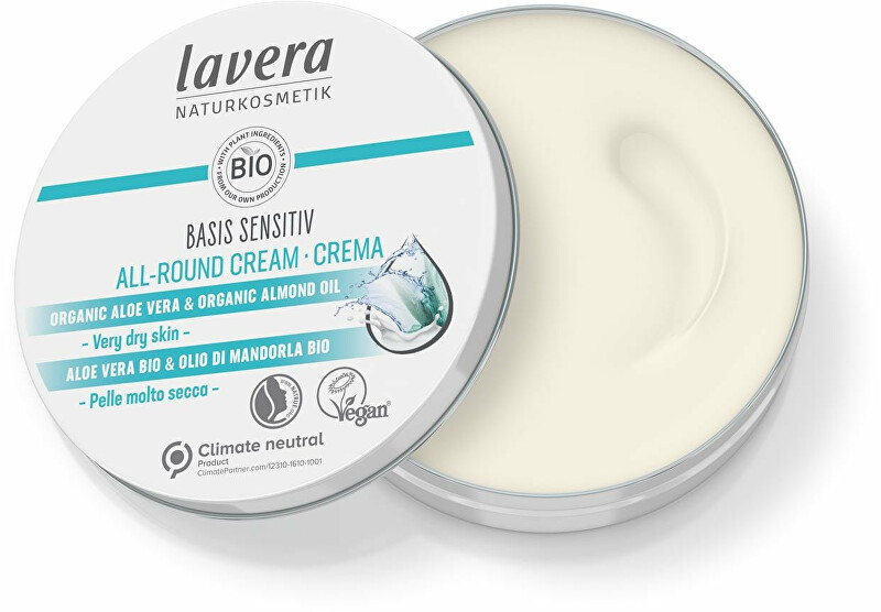 Lavera Basis Sensitiv Intensive Body Cream (All-Round Cream) 150 ml 150ml Unisex