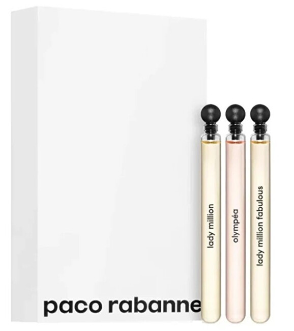 Rabanne Paco Rabanne sada miniatur pro ženy - EDP 3 x 4 ml 4ml kvepalų mėginukas Moterims