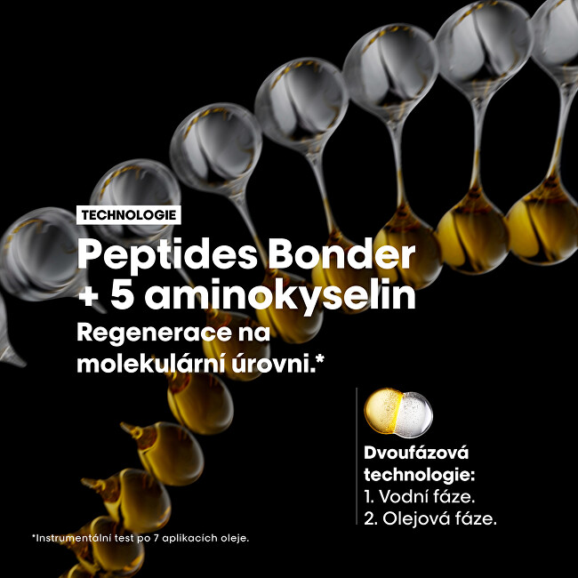 L'Or&eacute;al Professionnel Absolut Repair Molecular Bi-Phase Oil for Damaged Hair 90ml atstatomoji plaukų priežiūros priemonė