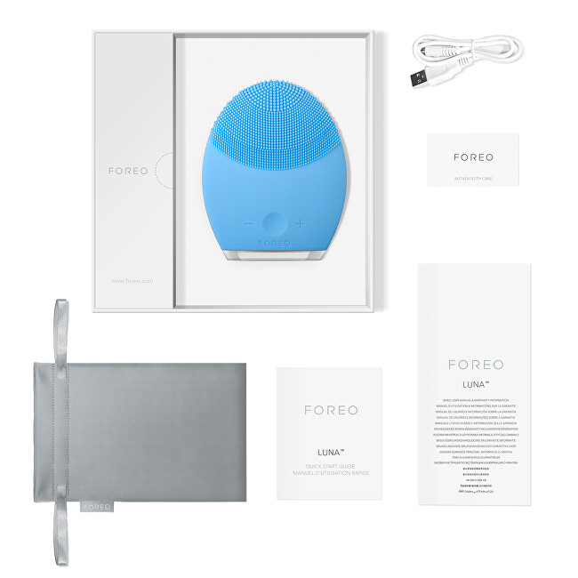 Foreo LUNA 2 Anti-wrinkle sonic cleaning brush for Oily Skin veido valymo prietaisas