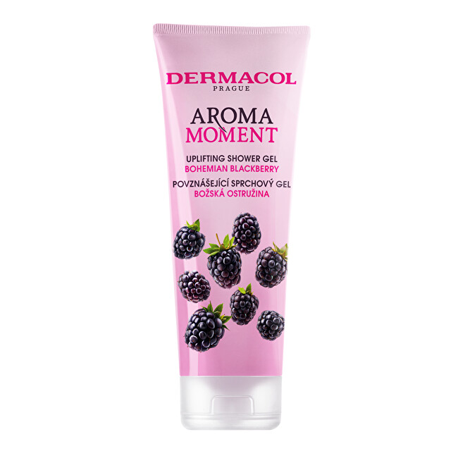 Dermacol Shower gel Divine Blackberry Aroma Moment Shower Gel Vonios ir du&scaron;o priemonė Moterims