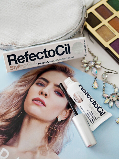 RefectoCil Intensive algae and eyebrow nutrition with vitamin E and D-panthenol ( Styling Gel) 9 ml 9ml blakstienų tu&scaron;as