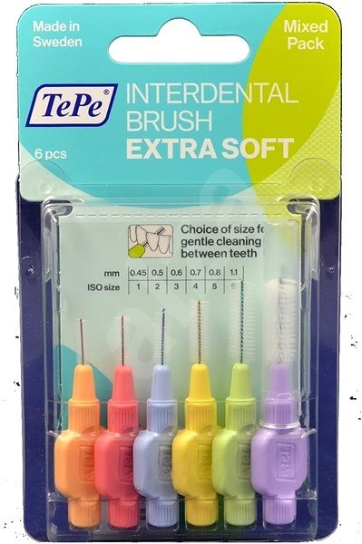 TePe Start MIX (Extra Soft) Intermittent Brushes 6 pcs Unisex