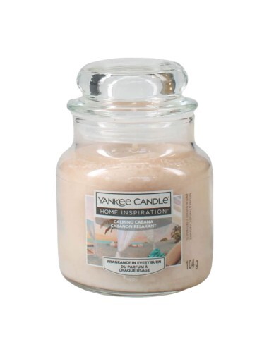 Yankee Candle Scented candle Home Inspiration small Calming Cabana 104 g Unisex