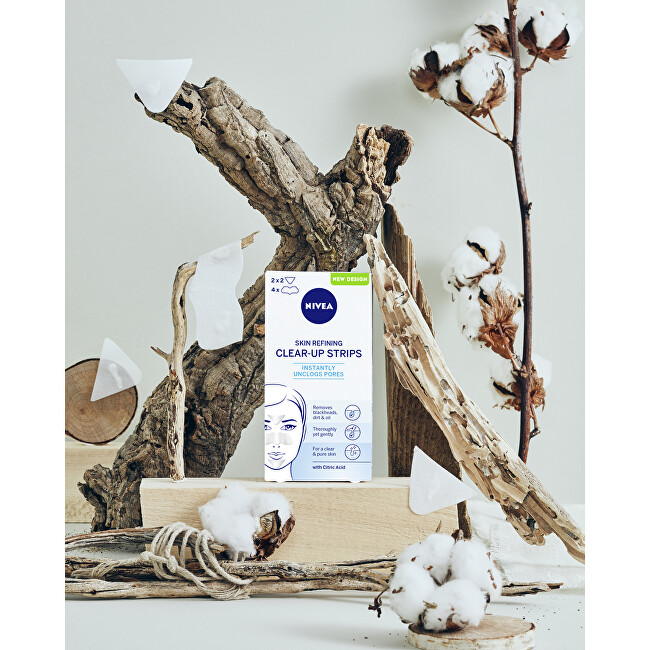 Nivea Refreshing Cleanser patch (Refining Clear-Up Strips) 6 pieces makiažo valiklis