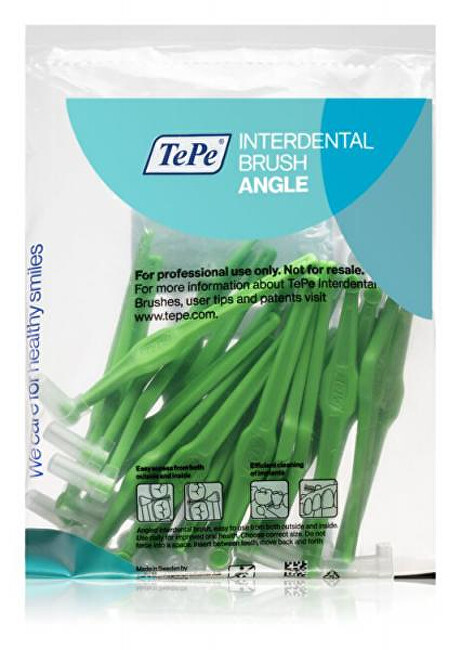 TePe Interdental brushes Angle 0.8 mm green 25 pcs Unisex