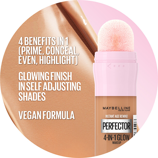 Maybelline Brightening makeup Instant Perfector 4-in-1 Glow Makeup 20 ml 01 Light makiažo pagrindas