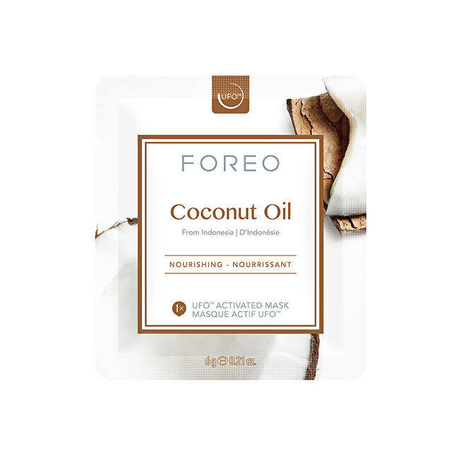 Foreo Coconut Oil ( Nourish ing Mask) 6 x 6 g Moterims