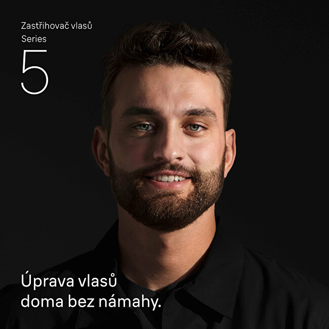 Braun Hair clipper Series 5 HC5510 Black plaukų segtukas