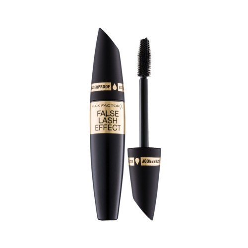 Max Factor Waterproof mascara for the effect of false eyelashes False Lash Effect (Full Lashes, Natural Look Ma Black Moterims