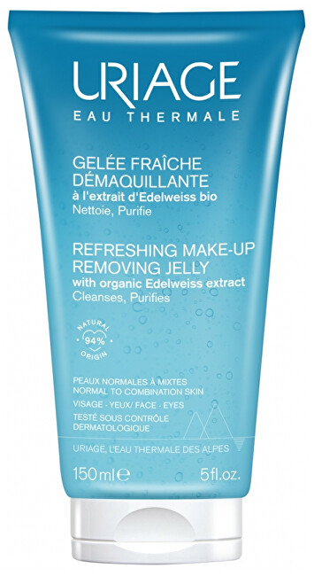 Uriage Osvěžující gel pro odstranění make-upu (Refreshing Make-Up Removing Jelly) 150 ml 150ml Moterims