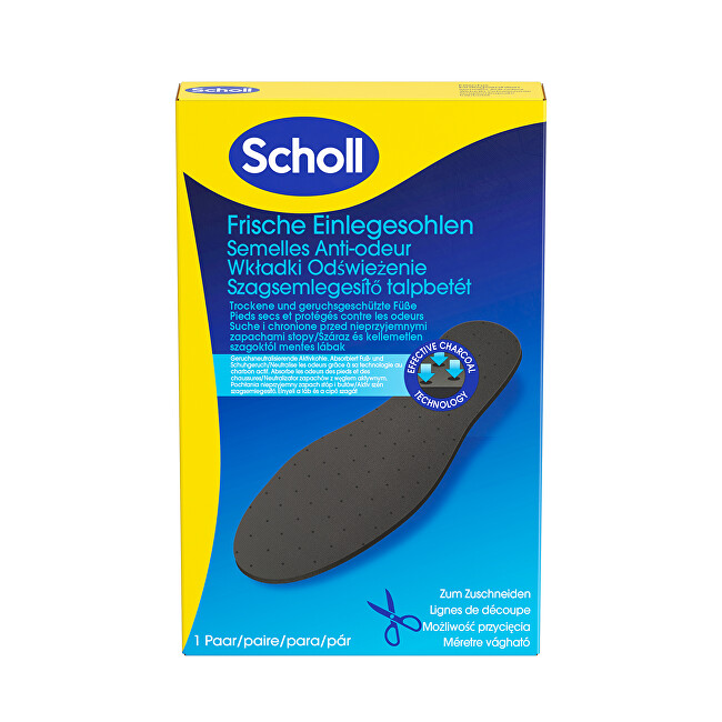 Scholl Odour Buster anti-odour shoe inserts 1 pair kojų priežiūros priemonė