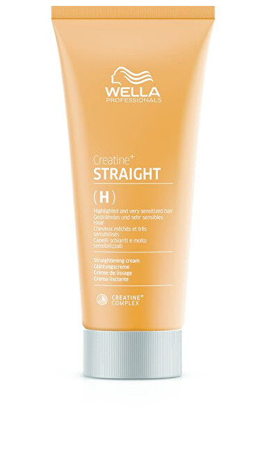 Wella Professionals Straightening cream for colored and sensitive hair Creatine+ Straight H (Straightening Cream) 200 ml 200ml Moterims