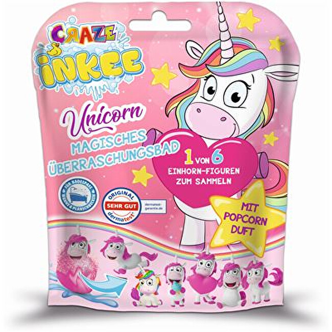 INKEE Unicorn Inkee Surprise Sparkling Bath Bomb 1 pc. Vonios ir du&scaron;o priemonė
