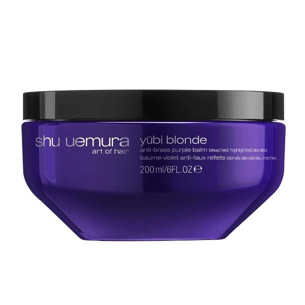 Shu Uemura Care mask neutralizing yellow hair tones Yubi Blonde (Anti-Brass Purple Balm) 500ml Moterims