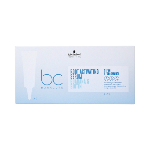 Schwarzkopf Professional BC Bonacure Scalp Root Activation and Hair Growth Serum 8 x 7 ml 7ml nenuplaunama plaukų priežiūros priemonė