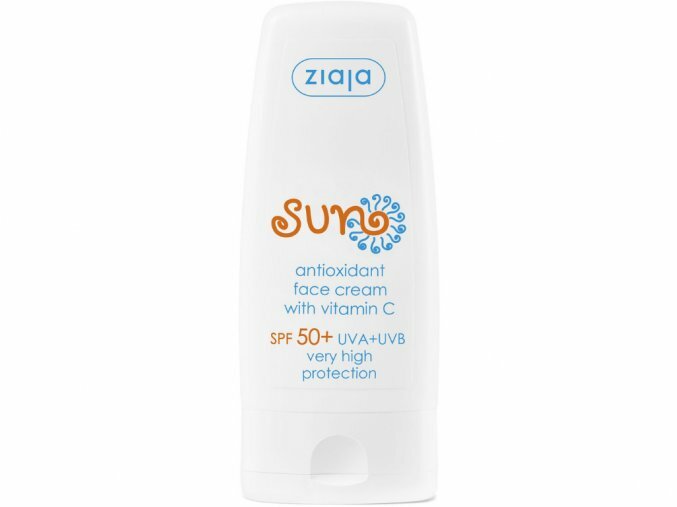 Ziaja Antioxidant sunscreen with vitamin C SPF 50+ (Face Cream) 50 ml 50ml Moterims