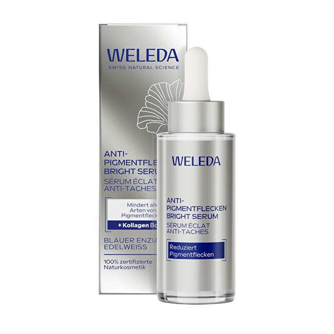 Weleda Serum for pigment spots Blue Gentian and Alpine Edelweiss (Serum) 30 ml 30ml Moterims