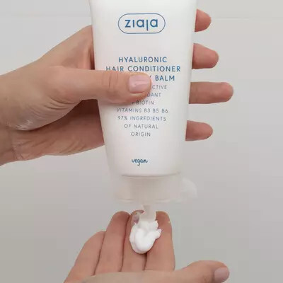 Ziaja Hyaluronic Hair Conditioner And Body Balm 160 ml 160ml plaukų balzamas