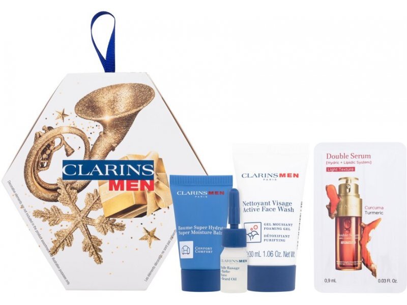 Clarins ClarinsMen Recruit Kit Skin Hydration Gift Set Vyrams