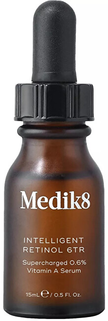 Medik8 Pleťové sérum Intelligent Retinol 6Tr (Supercharged 0,6% Vitamin A Serum) 15 ml 15ml Moterims