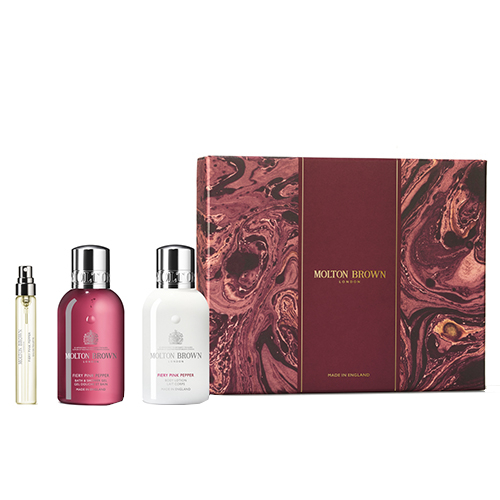 Molton Brown Fiery Pink Pepper Travel Collection Gift Set Moterims
