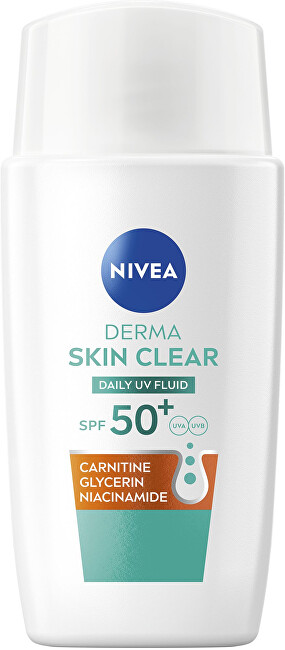 Nivea Daily UV Fluid for Problematic Skin Derma Skin Clear SPF 50+ (Daily UV Fluid) 40 ml 40ml Moterims