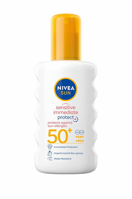 Nivea Spray lotion Sensitiv e SPF 50+ (Sun Spray) 200 ml 200ml Unisex