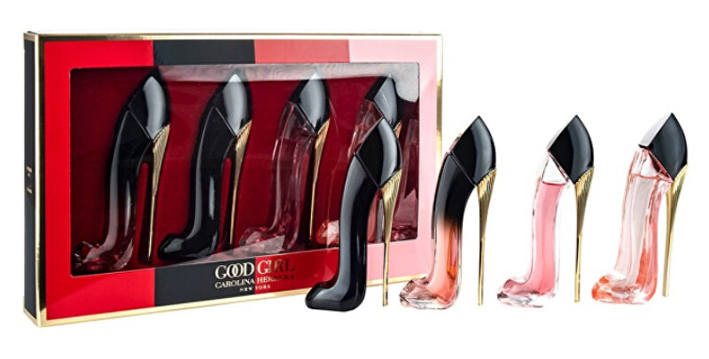 Carolina Herrera Carolina Herrera Good Girl Set - EDP 4 x 7 ml 7ml kvepalų mėginukas Moterims