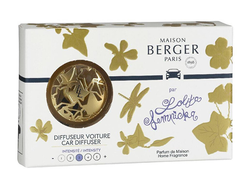 Maison Berger Paris Gift set for car diffuser Gold + Lolita Lempicka refill Unisex