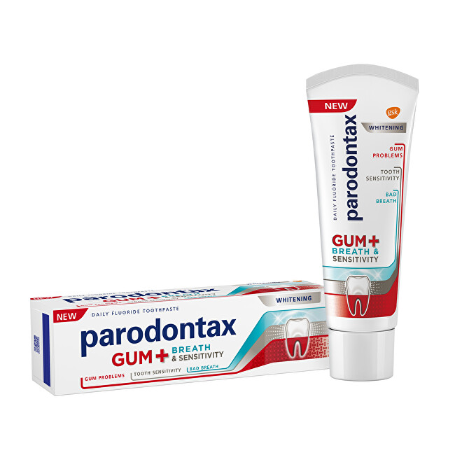 Parodontax Gum and Sensitive Whitening Toothpaste 75 ml 75ml Unisex