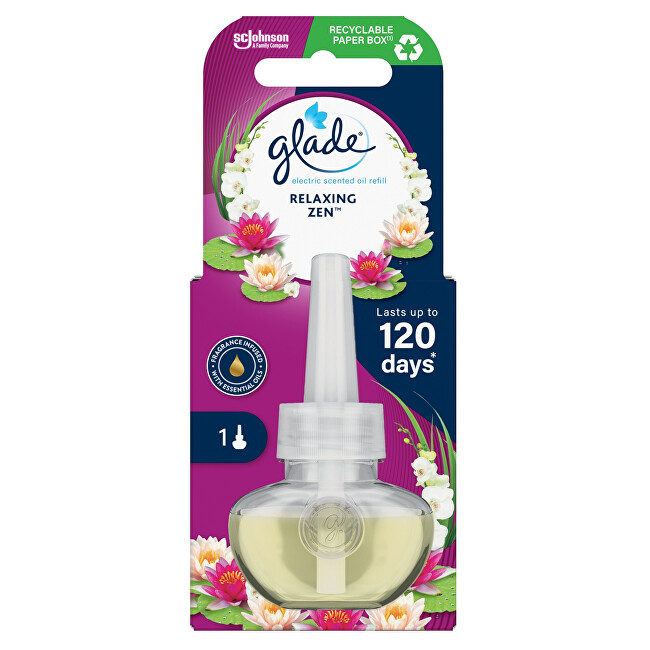Glade Electric air freshener refill Relaxing Zen 20 ml 20ml elektrinis kvapų difuzorius