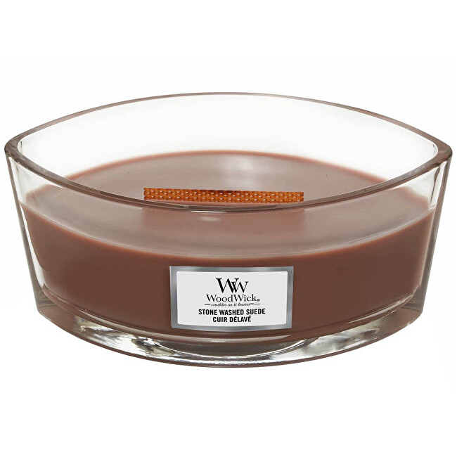 WoodWick Scented candle ship Stone Washed Suede 453 g Unisex