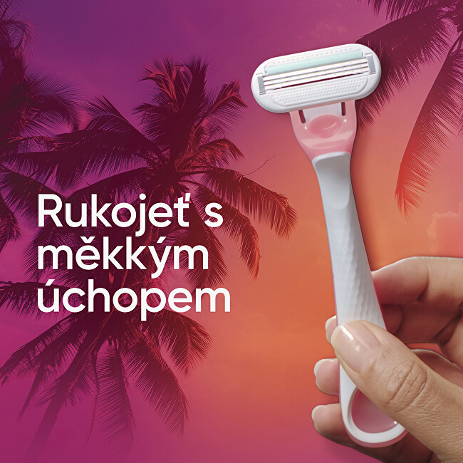 Gillette Venus Smooth Miami disposable razors 6 pcs skustuvas