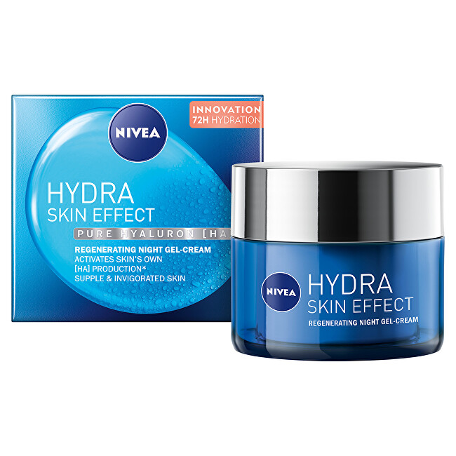 Nivea Hydra Skin Effect (Regenerating Night Gel-Cream) 50 ml 50ml Moterims