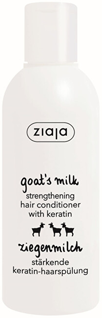 Ziaja Conditioner for dry and matt hair with keratin Goat`s Milk 200 ml 200ml plaukų balzamas