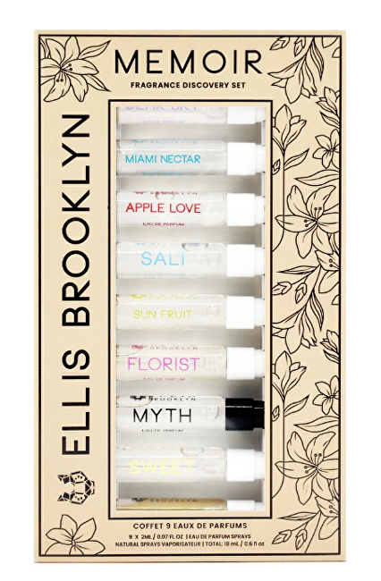 Ellis Brooklyn Memoir Discovery Set - EDP 9 x 2 ml 2ml kvepalų mėginukas Moterims