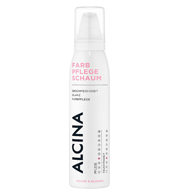 ALCINA Caring foam for dyed and blonde hair (Color & Blonde Color Care Foam) 150 ml 150ml Moterims