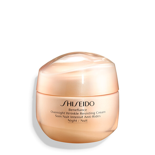 Shiseido Night cream for mature skin Benefiance (Overnight Wrinkle Resist ing Cream) 50 ml 50ml Moterims