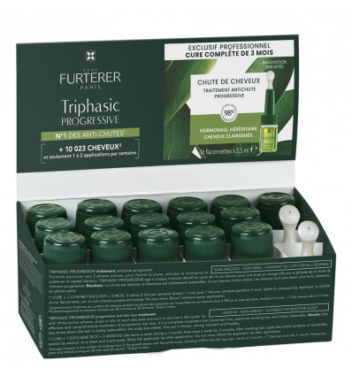Ren&eacute; Furterer Treatment against gradual hair loss Triphasic Progressive 16 x 5.5 ml 5.5ml atstatomoji plaukų priežiūros priemonė