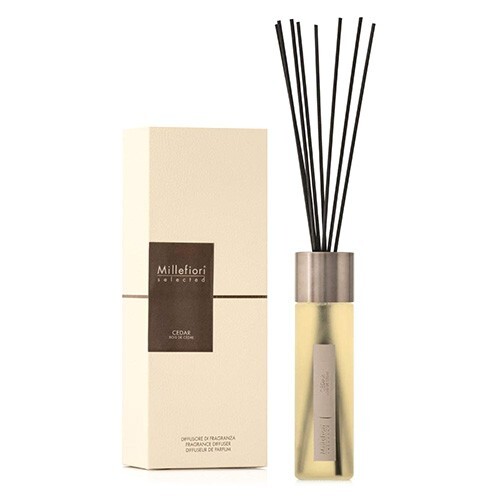 Millefiori Milano SELECTED STICK DIFFUSER 350 ML CEDAR Unisex
