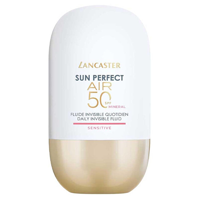 Lancaster Mineral Fluid SPF 50 Air Mineral Air Daily Invisible Fluid 40 ml 40ml veido apsauga